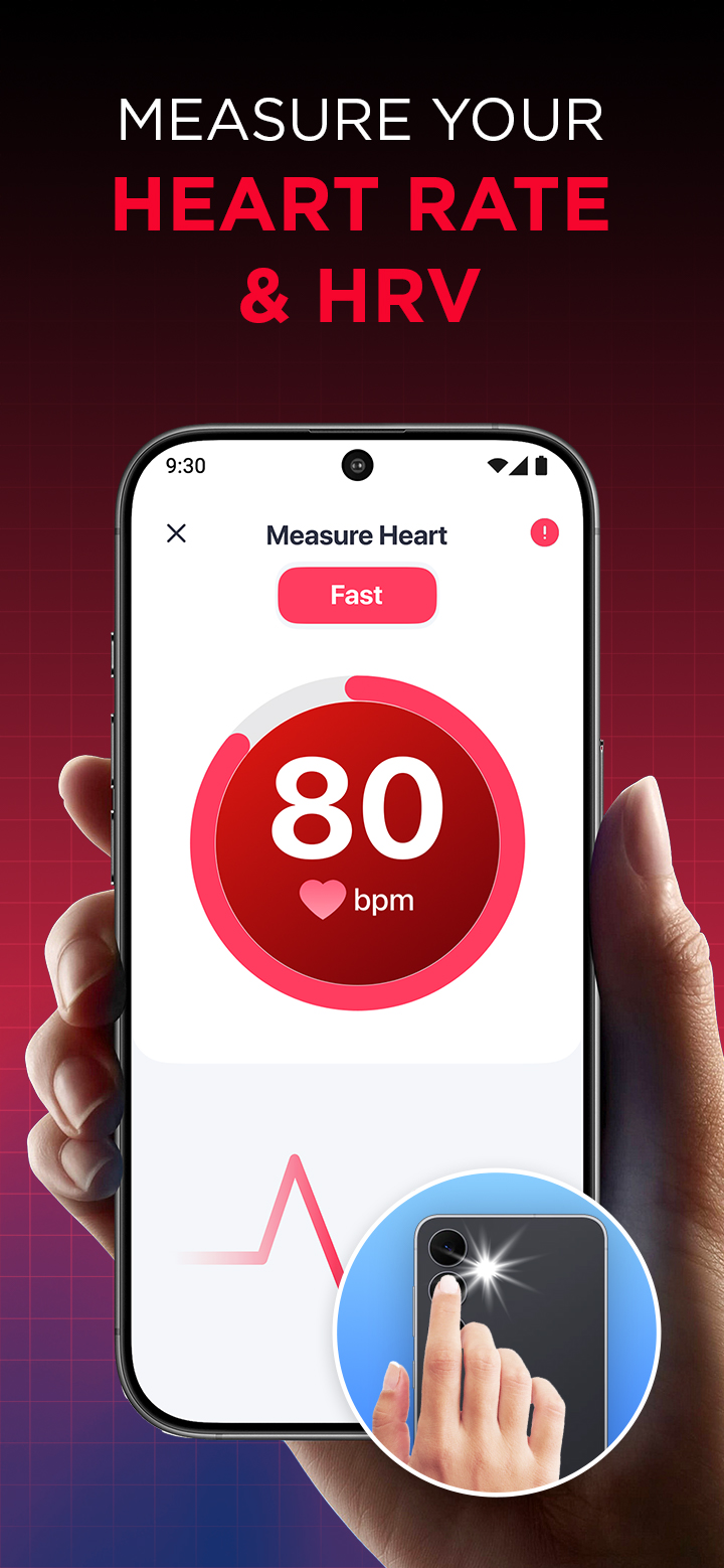 اسکرین شات 3 برنامه iCardiac: Heart Health Monitor