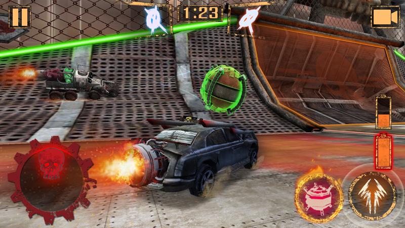 اسکرین شات 1 بازی Rocket Car Ball