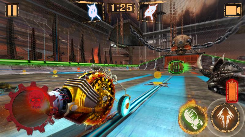 اسکرین شات 2 بازی Rocket Car Ball