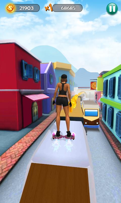 اسکرین شات 1 بازی Hoverboard Surfers 3D