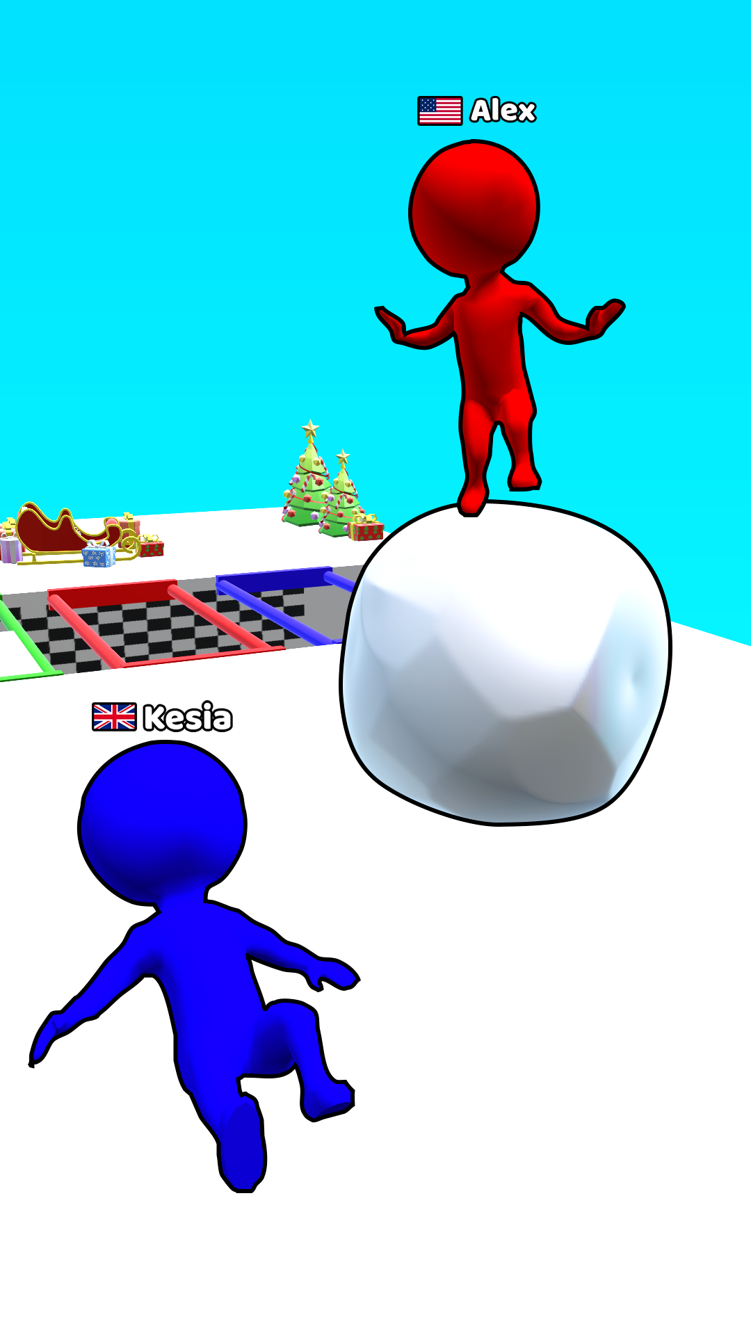 اسکرین شات 6 بازی Snow Race 3D™: Fun Racing