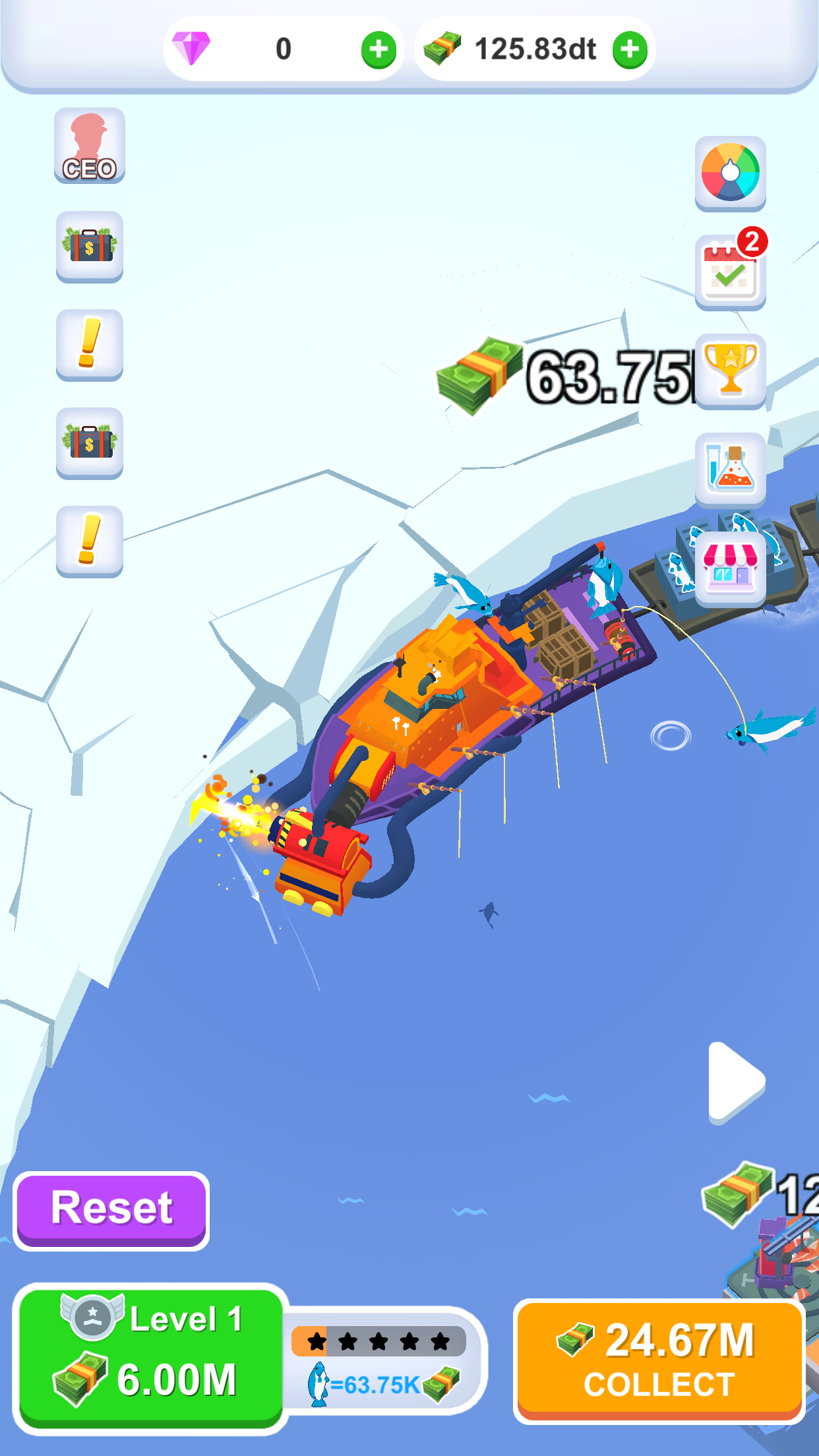 اسکرین شات 4 بازی Icebreaker Fishing