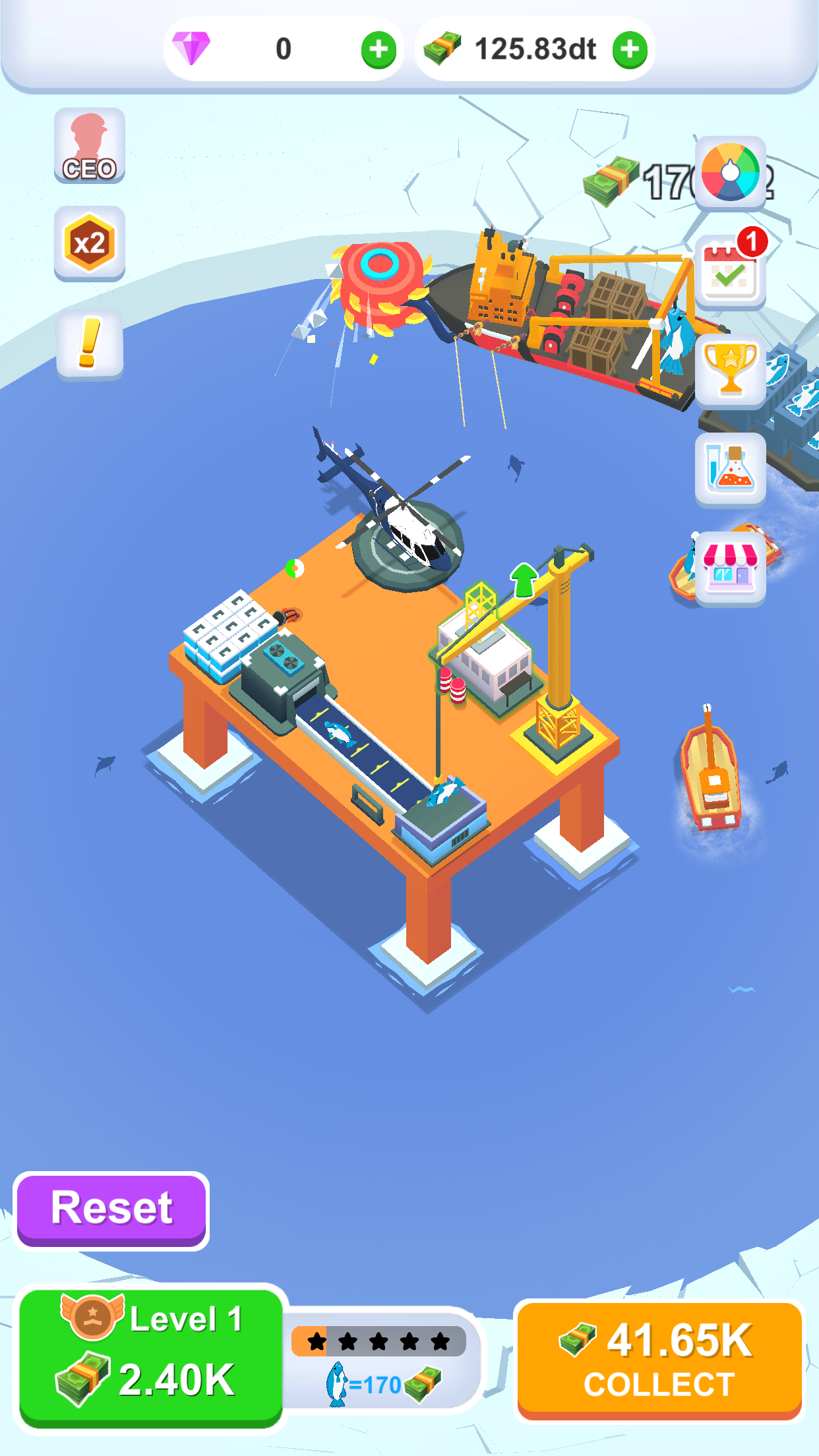 اسکرین شات 1 بازی Icebreaker Fishing