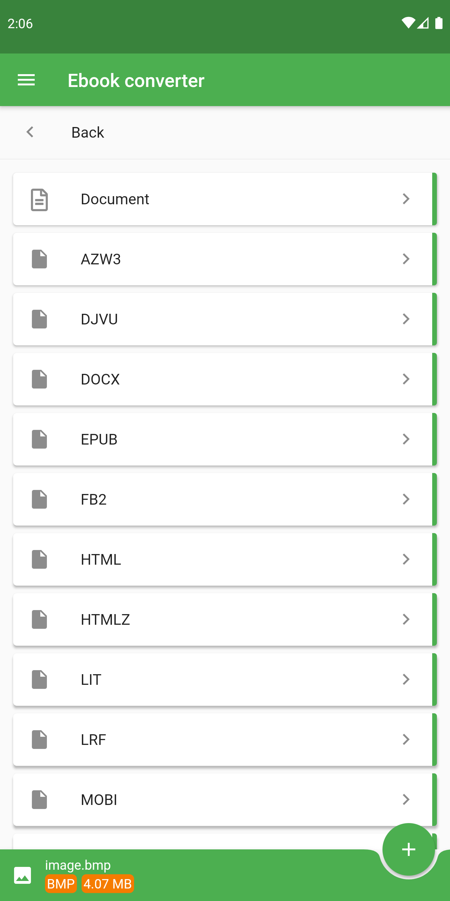 اسکرین شات 3 برنامه File Converter