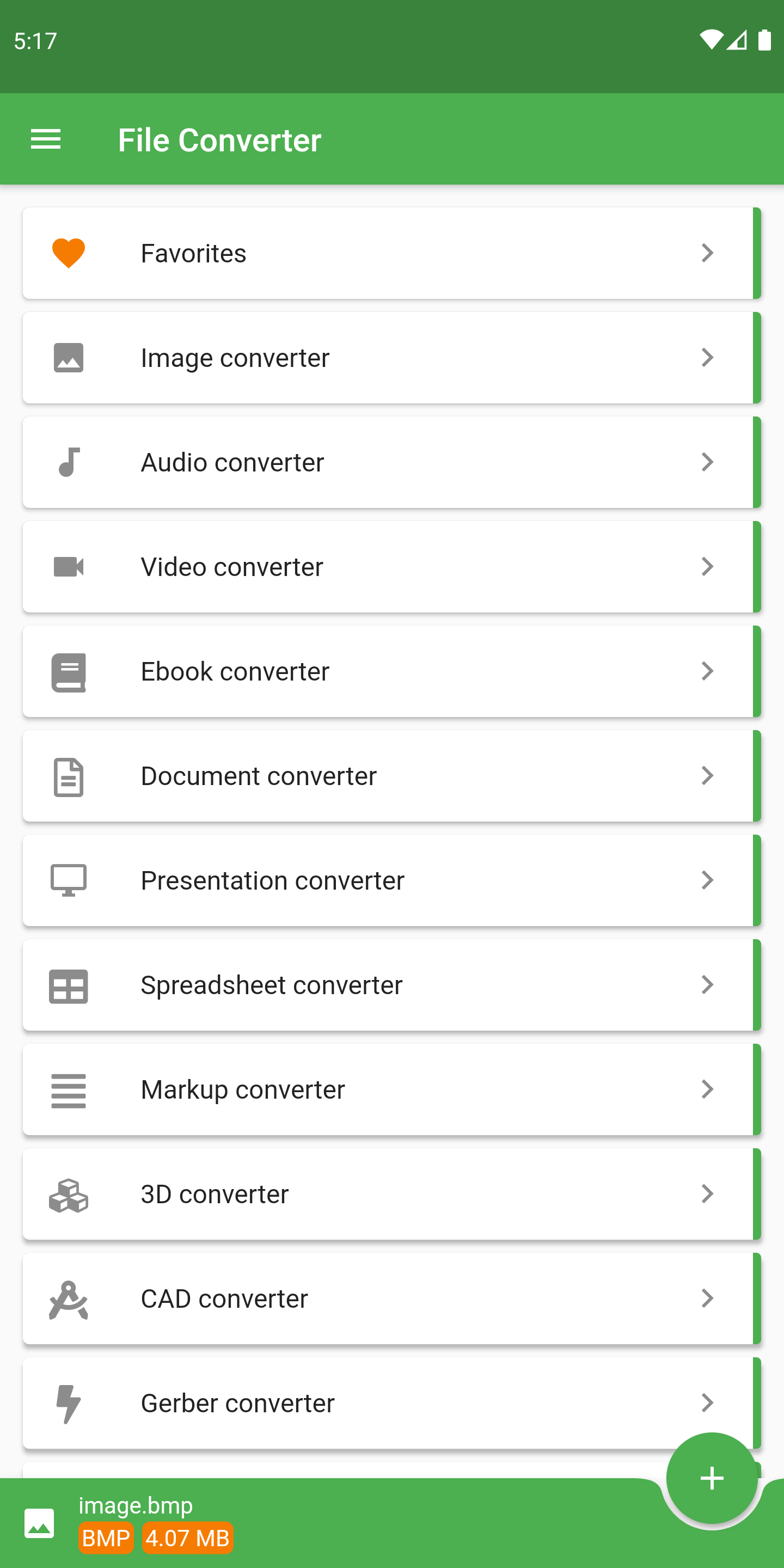 اسکرین شات 1 برنامه File Converter