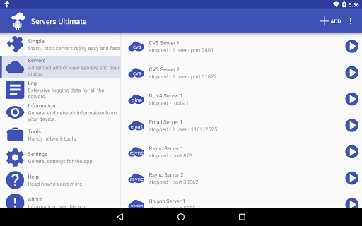 اسکرین شات 5 برنامه Servers Ultimate Pack A