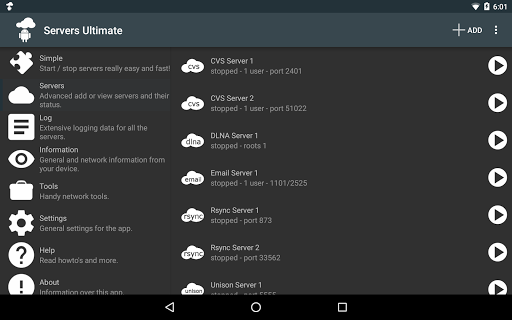 اسکرین شات 7 برنامه Servers Ultimate Pack A