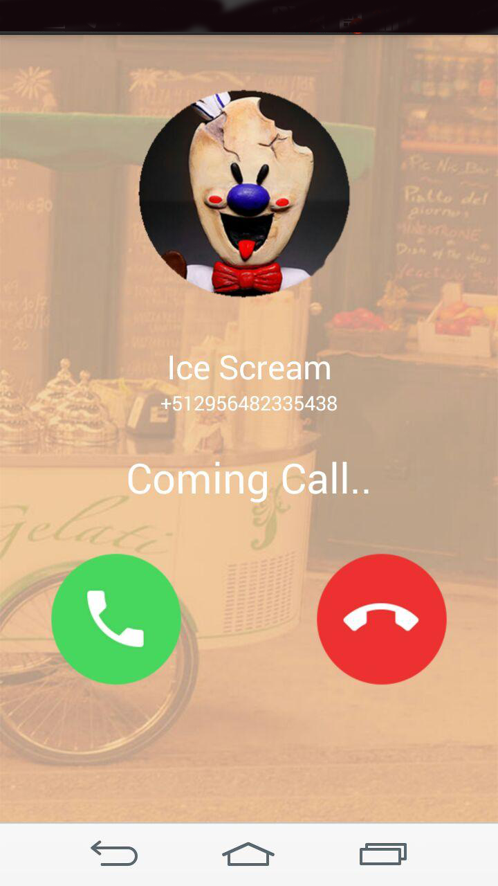 اسکرین شات 4 بازی Ice Cream video call and chat