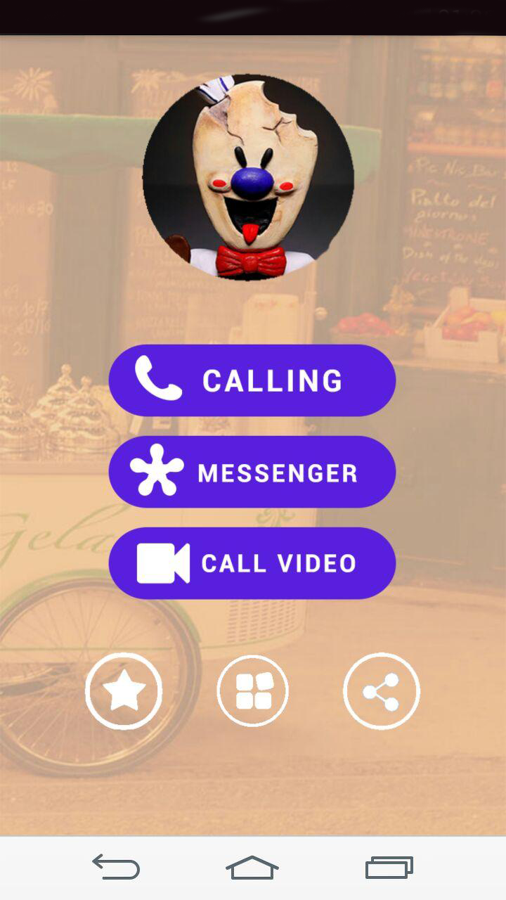 اسکرین شات 2 بازی Ice Cream video call and chat