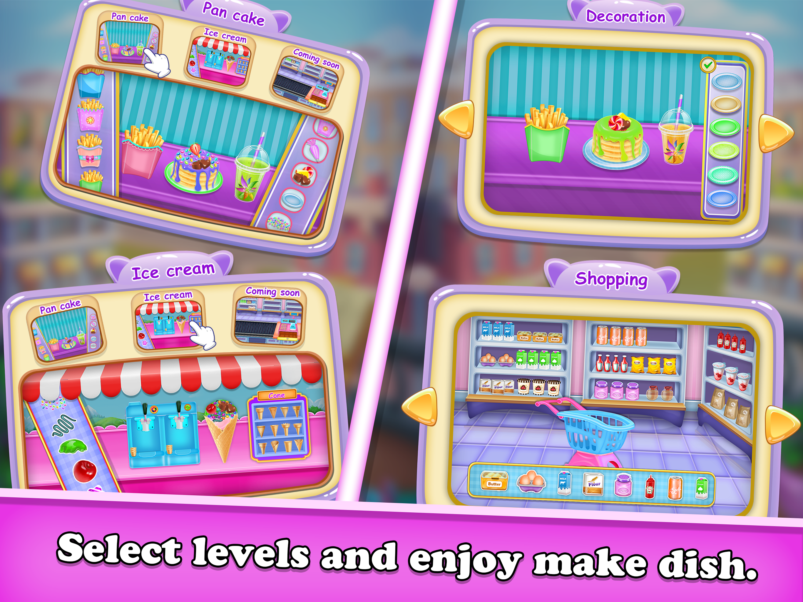 اسکرین شات 5 بازی Ice cream cake maker