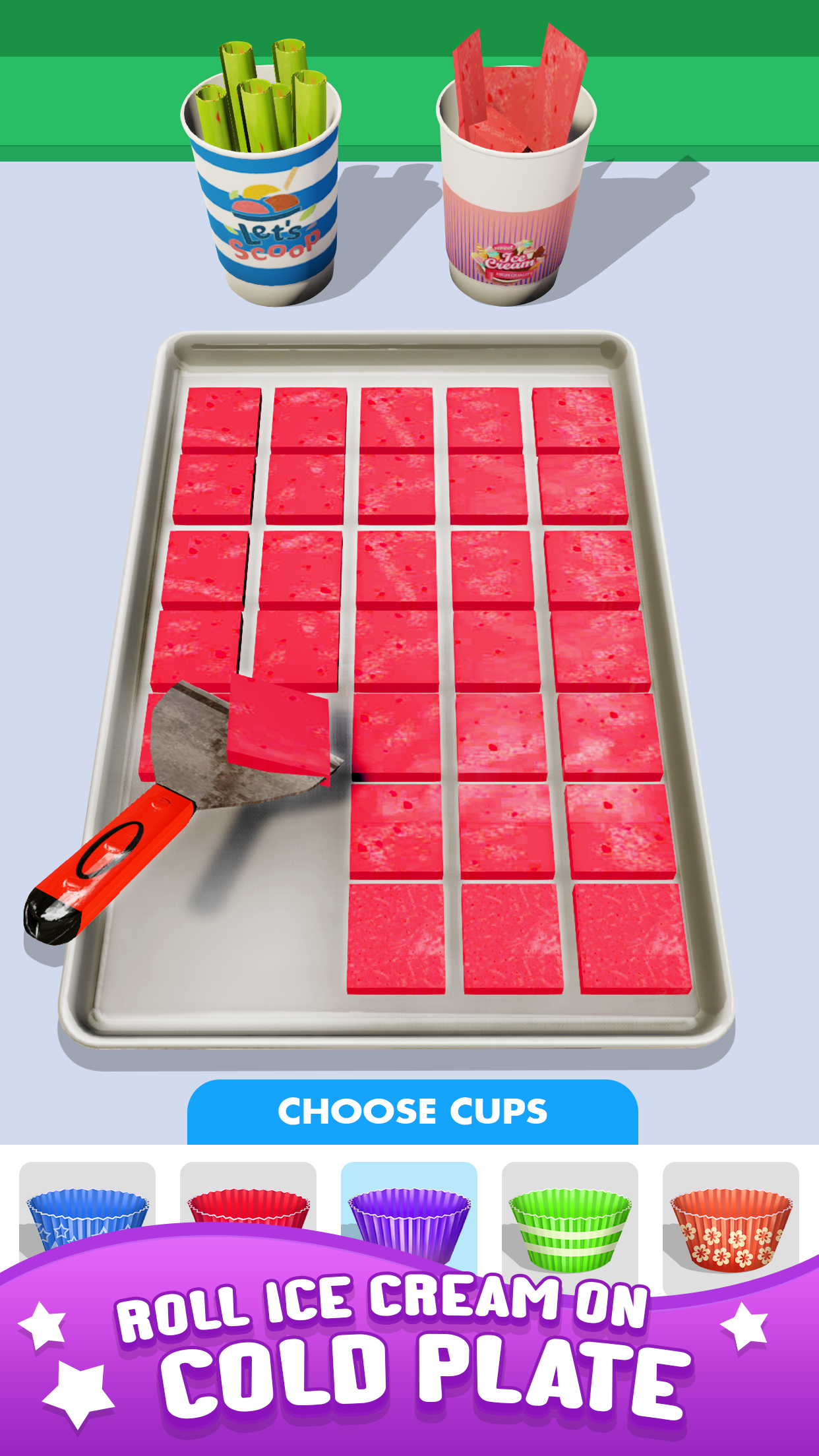 اسکرین شات 5 بازی Ice Cream Roll: Dessert Games