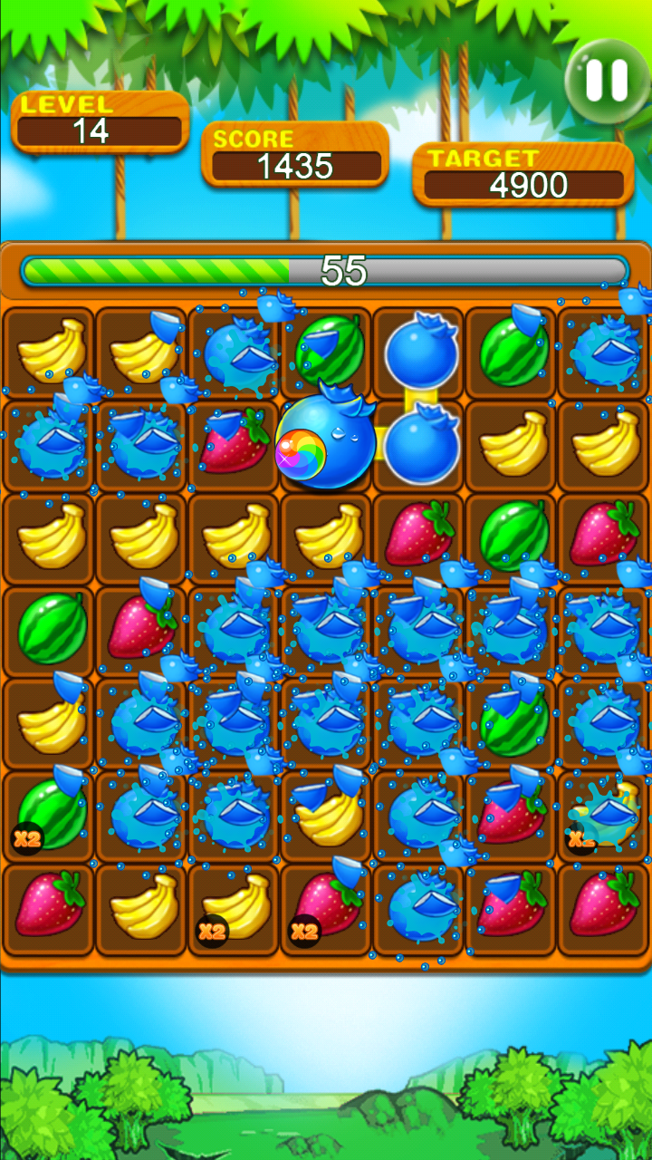 اسکرین شات 6 بازی Fruit Splash