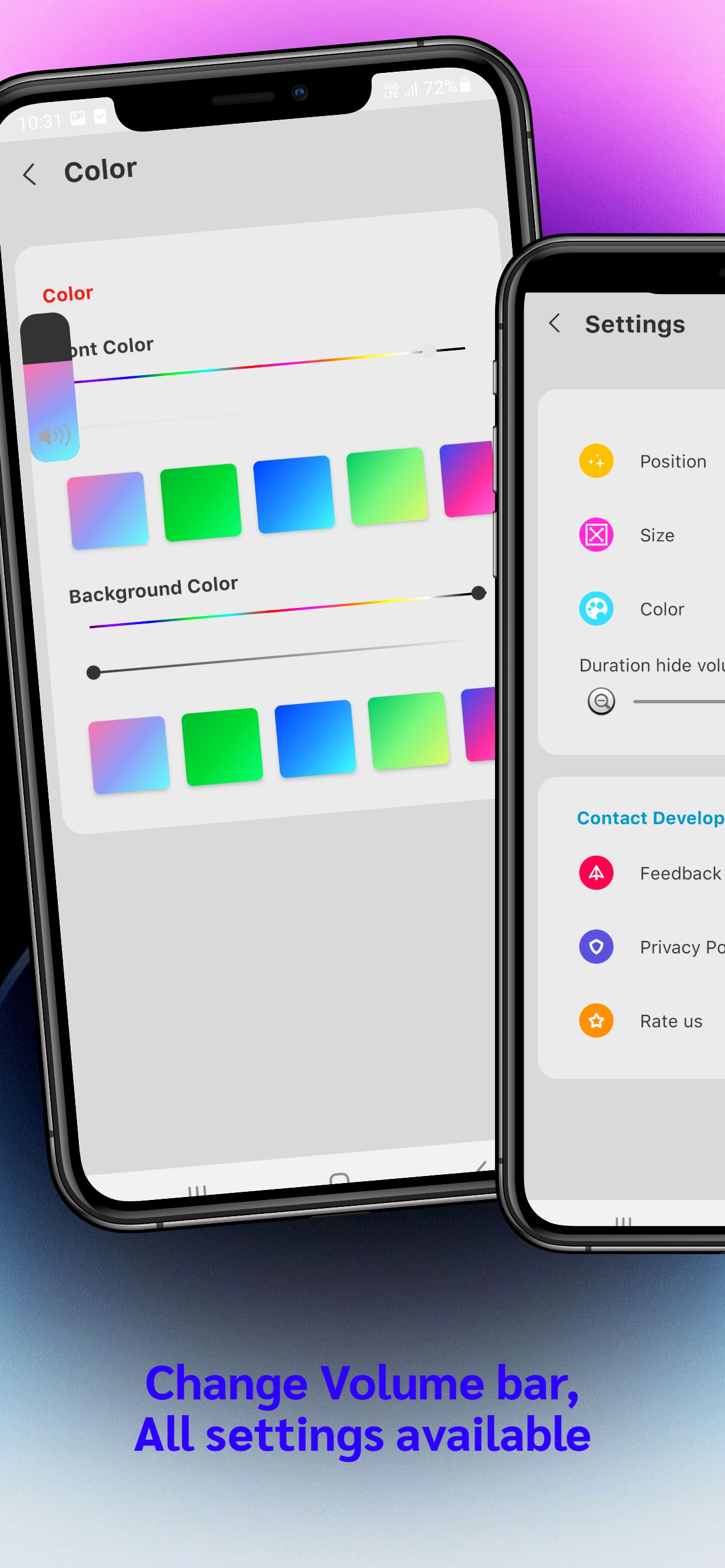 اسکرین شات 2 برنامه iCenter OS 17: X-Volume