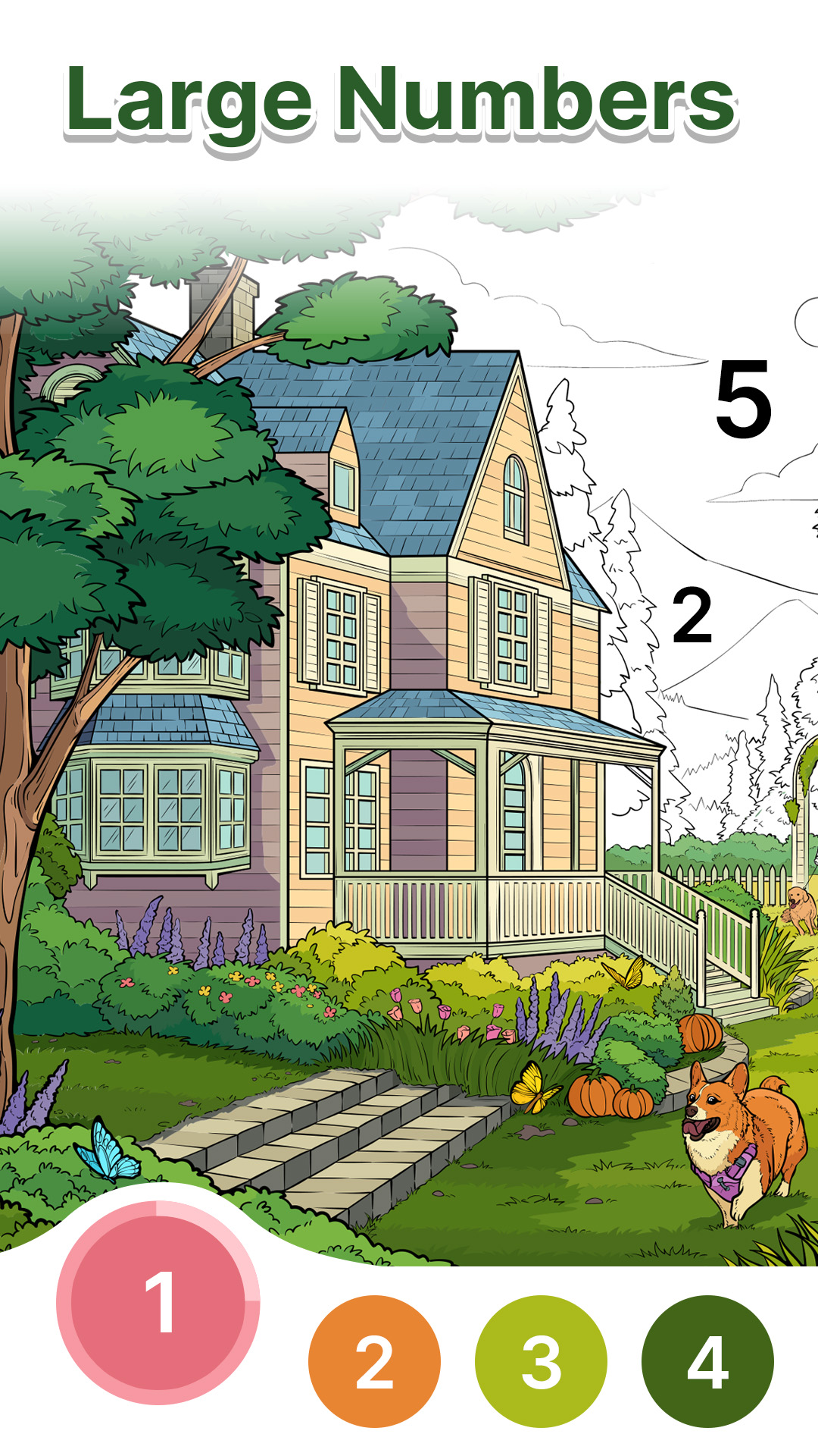 اسکرین شات 2 بازی Anima Color - Paint by Number