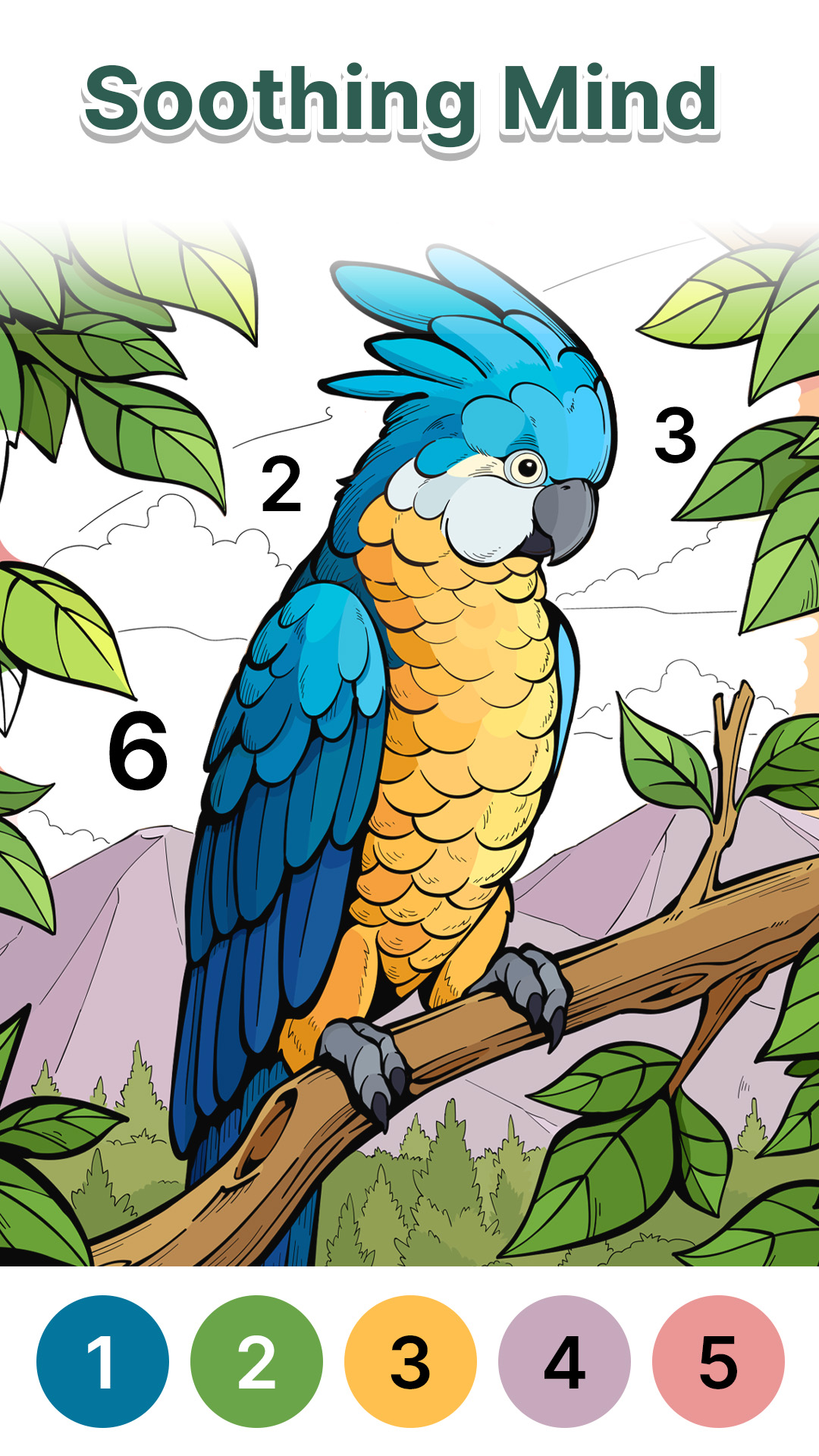 اسکرین شات 4 بازی Anima Color - Paint by Number