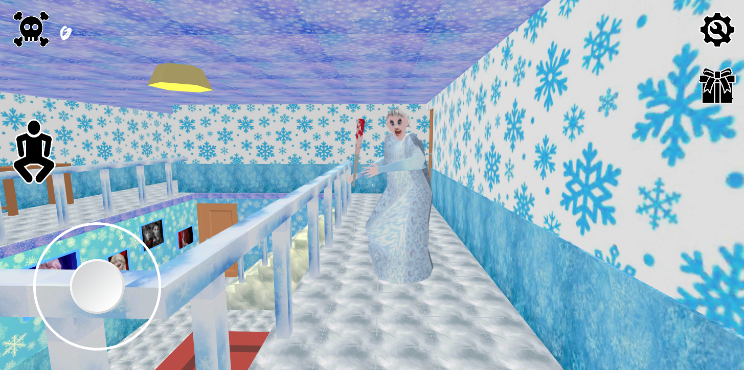 اسکرین شات 6 بازی Scary Frozen Granny Ice Queen Horror Mod