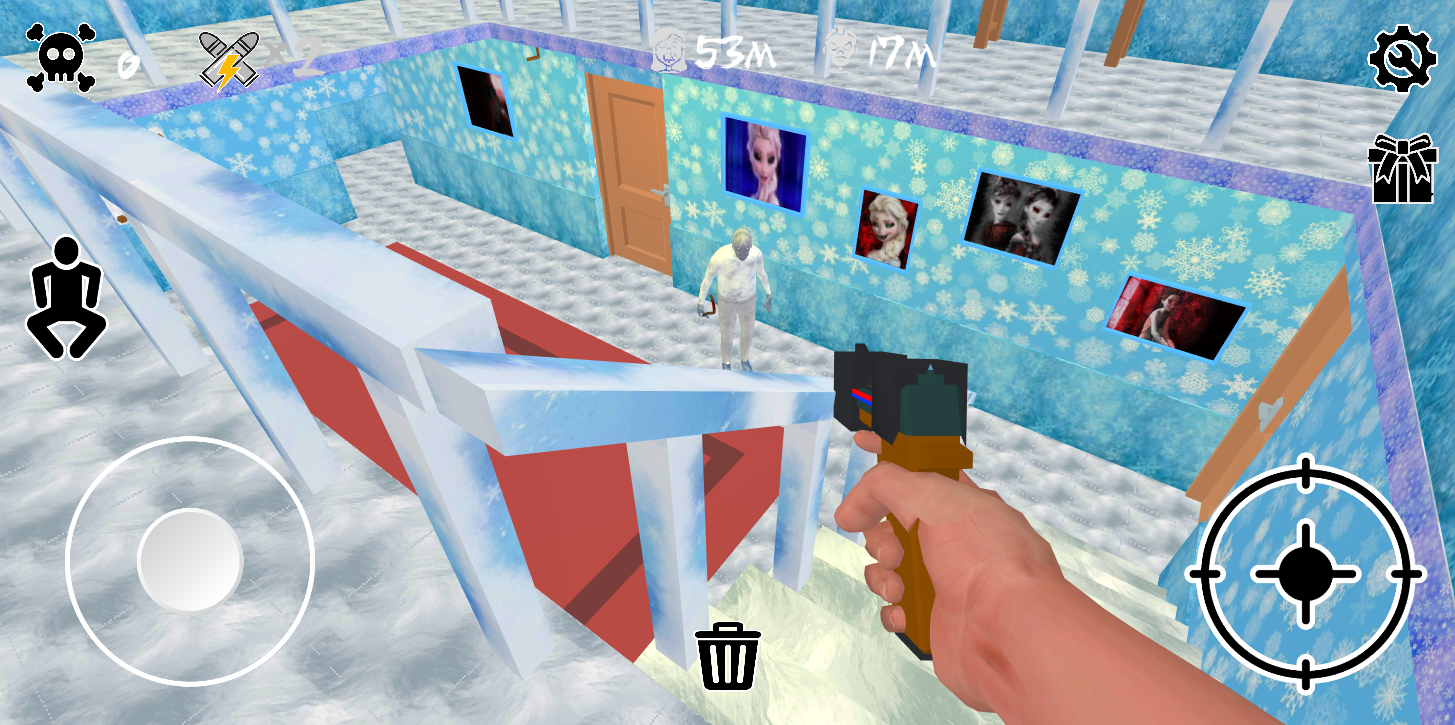 اسکرین شات 7 بازی Scary Frozen Granny Ice Queen Horror Mod