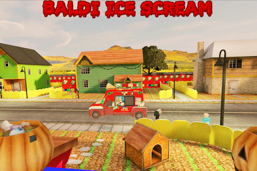 اسکرین شات 1 بازی Baldi Ice Cream: Horror Neighborhood