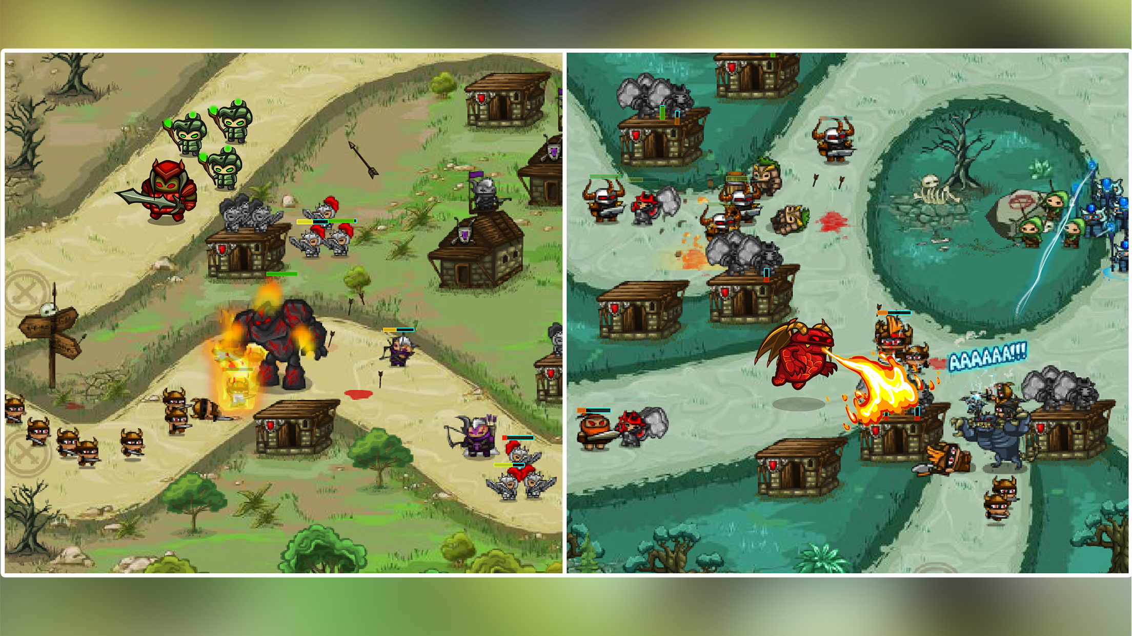 اسکرین شات 3 بازی Demon Raid 2: Tower Defense
