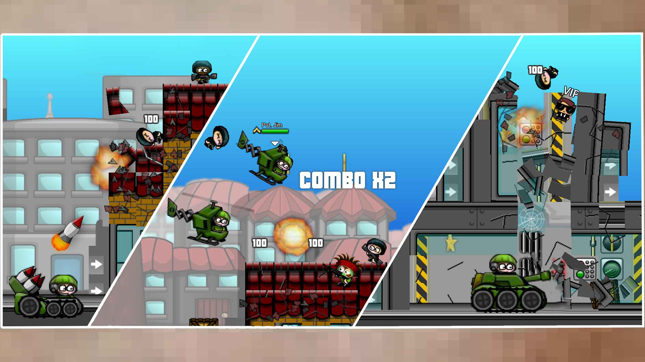 اسکرین شات 2 بازی City Siege: Platformer Game