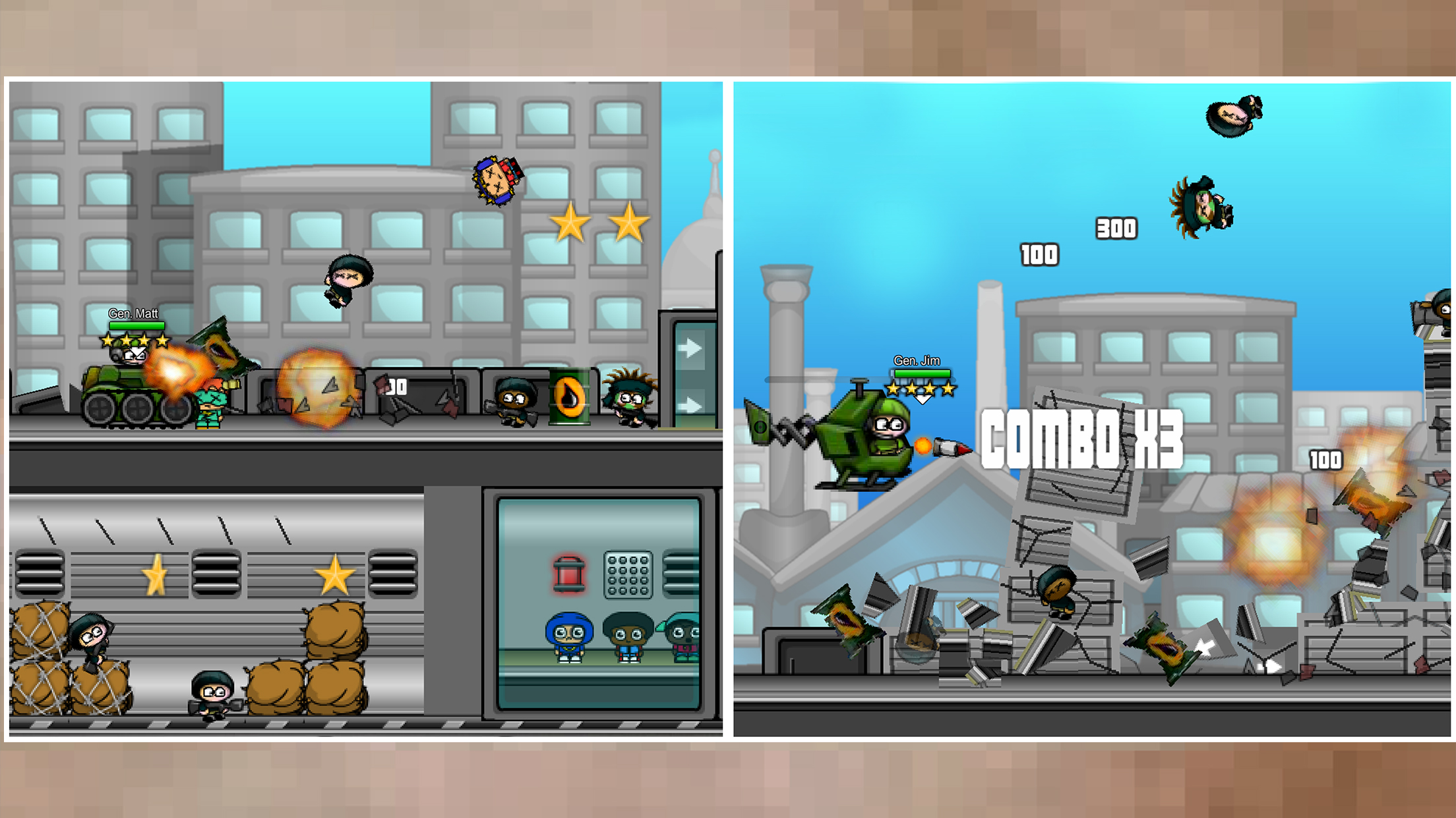 اسکرین شات 3 بازی City Siege: Platformer Game