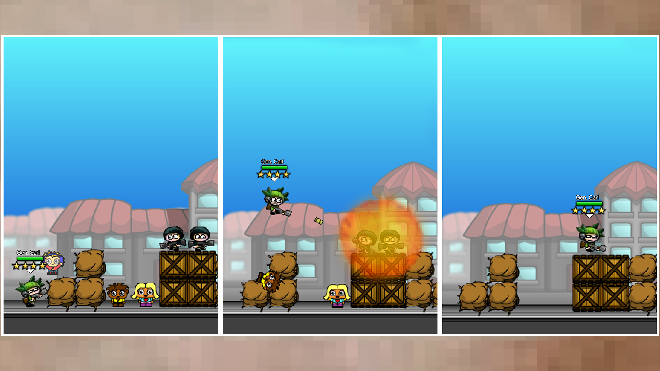 اسکرین شات 1 بازی City Siege: Platformer Game