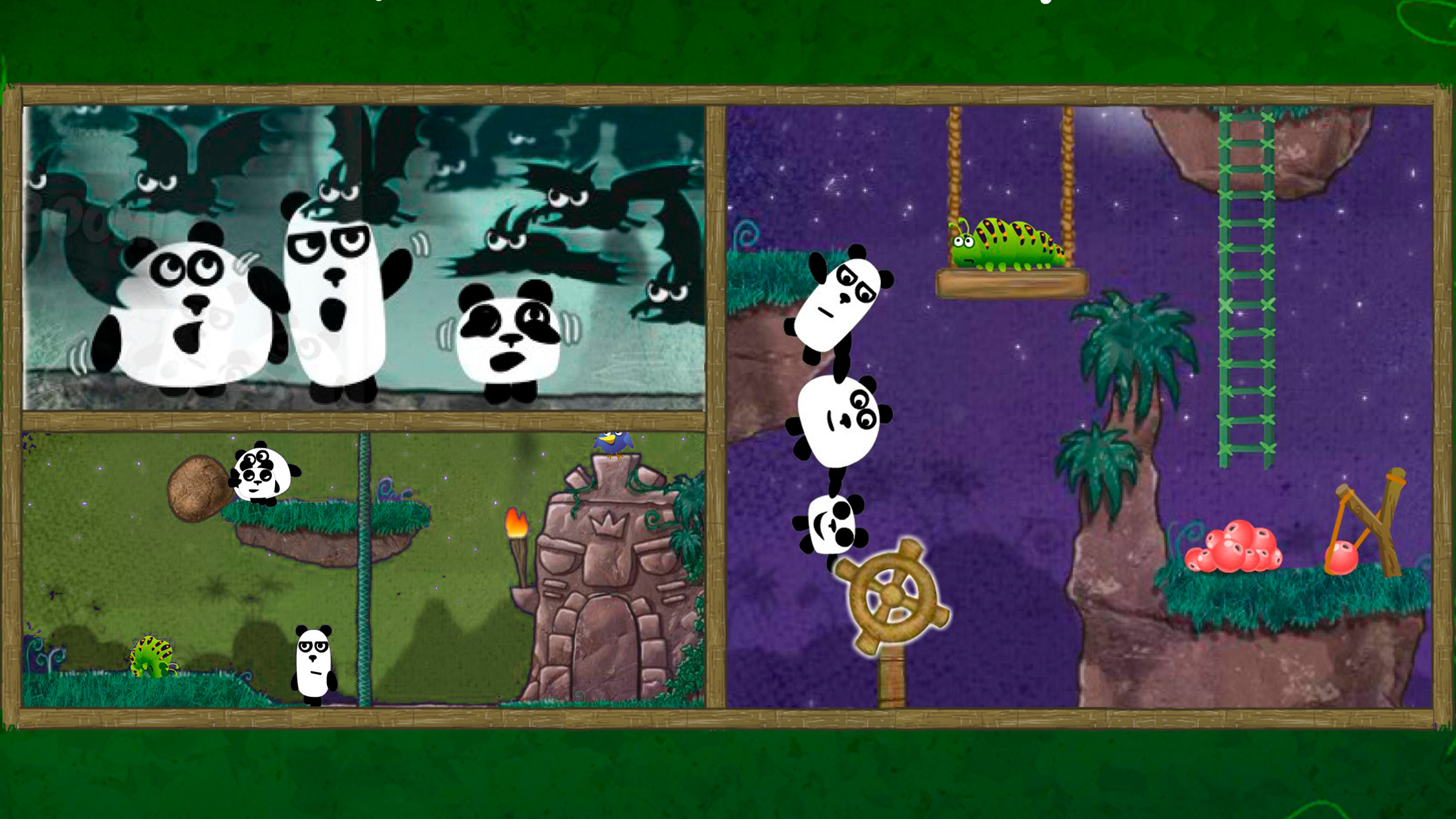 اسکرین شات 4 بازی 3 Pandas 2: Night - Logic Game