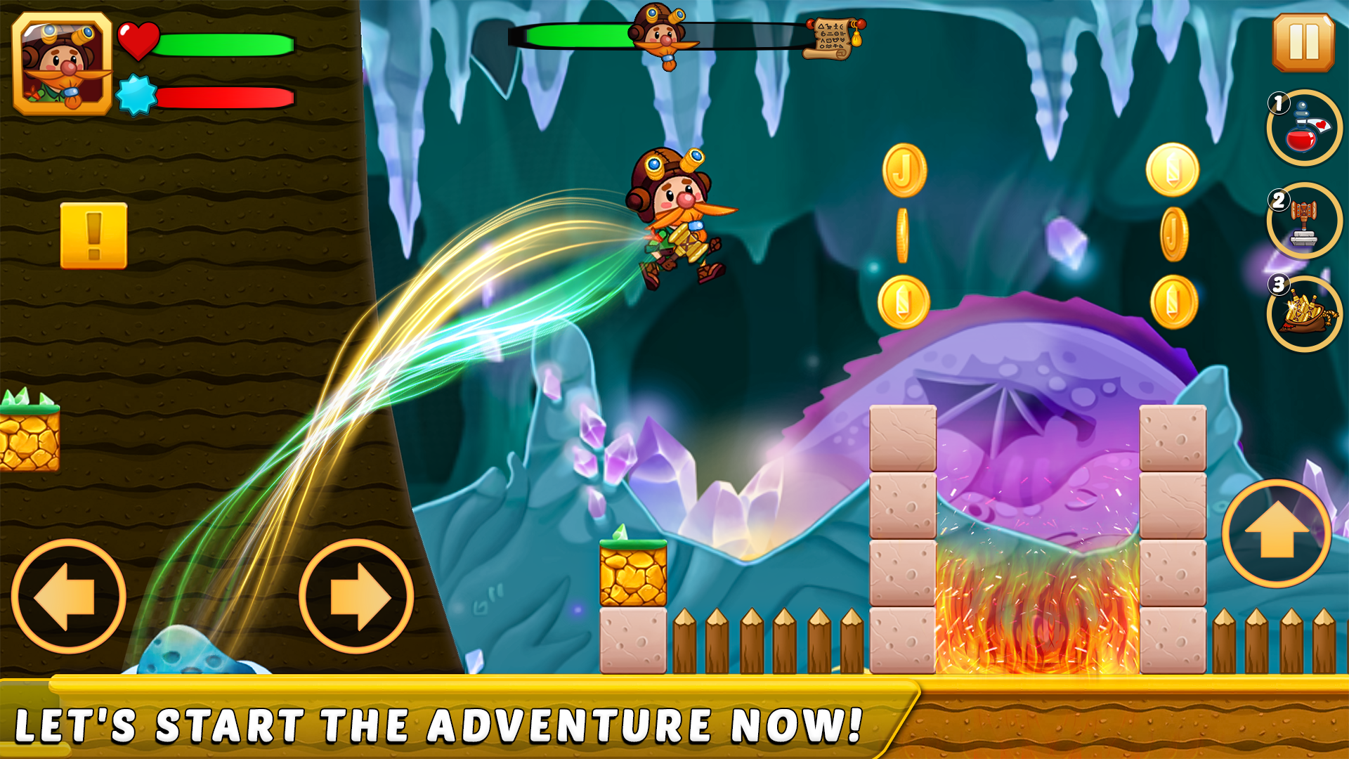 اسکرین شات 7 بازی Jake Adventure Time-Jungle Run