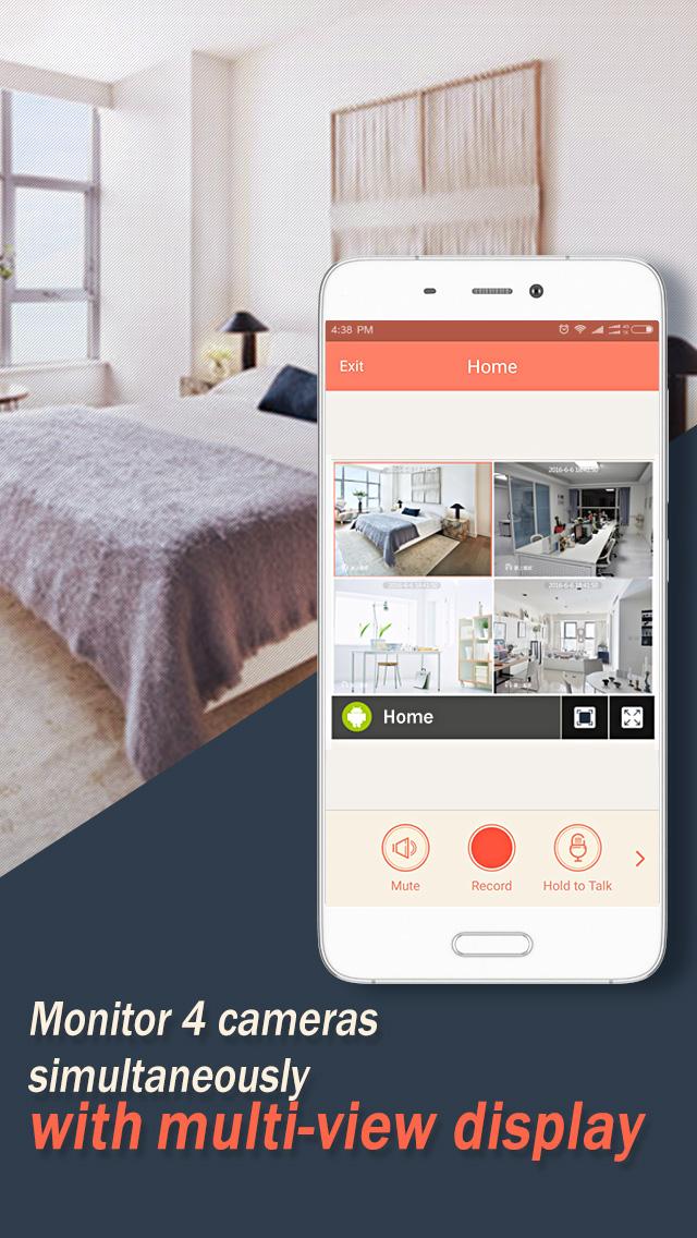 اسکرین شات 5 برنامه Athome Camera: Remote Monitor