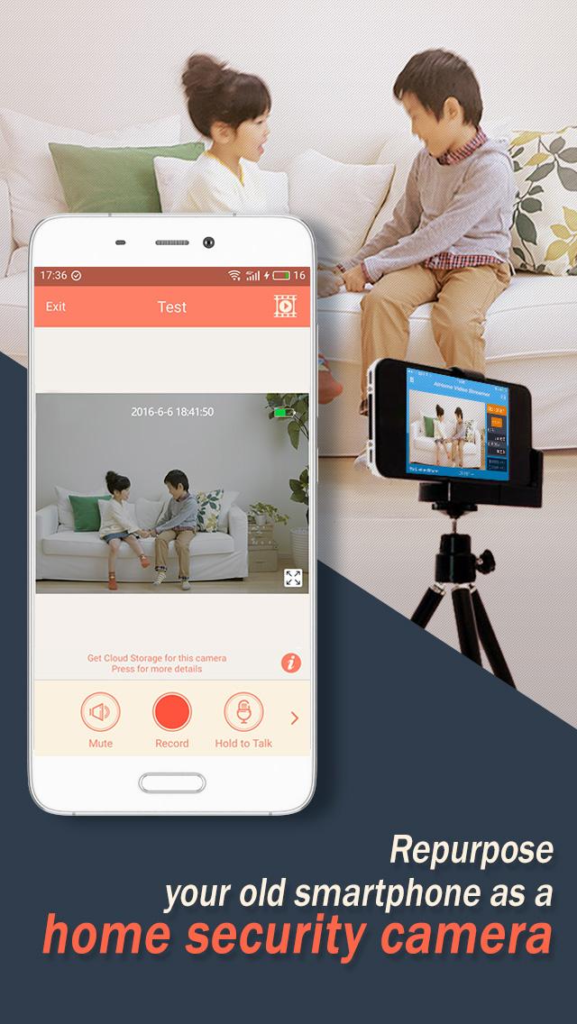 اسکرین شات 1 برنامه Athome Camera: Remote Monitor