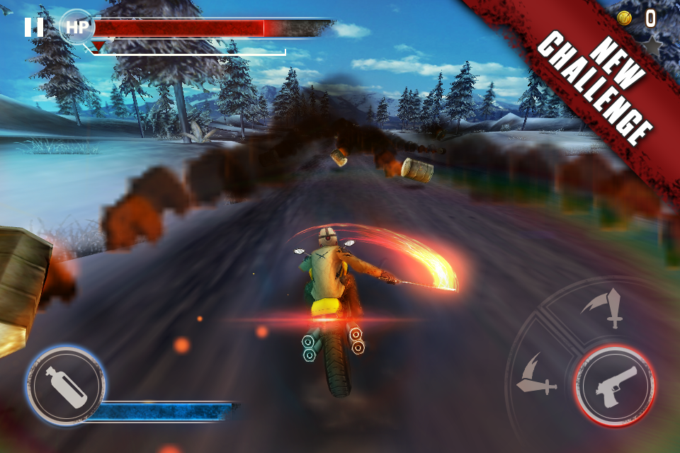 اسکرین شات 3 بازی Death Moto 3 : Fighting  Rider