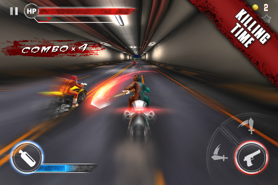 اسکرین شات 2 بازی Death Moto 3 : Fighting  Rider