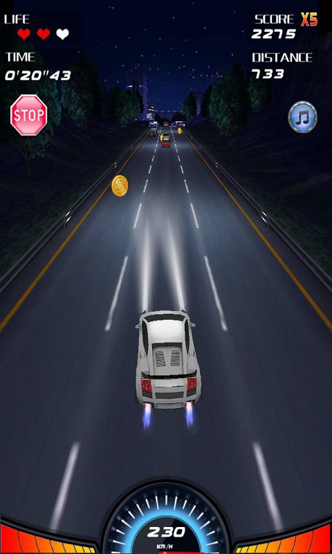 اسکرین شات 5 بازی Speed Night