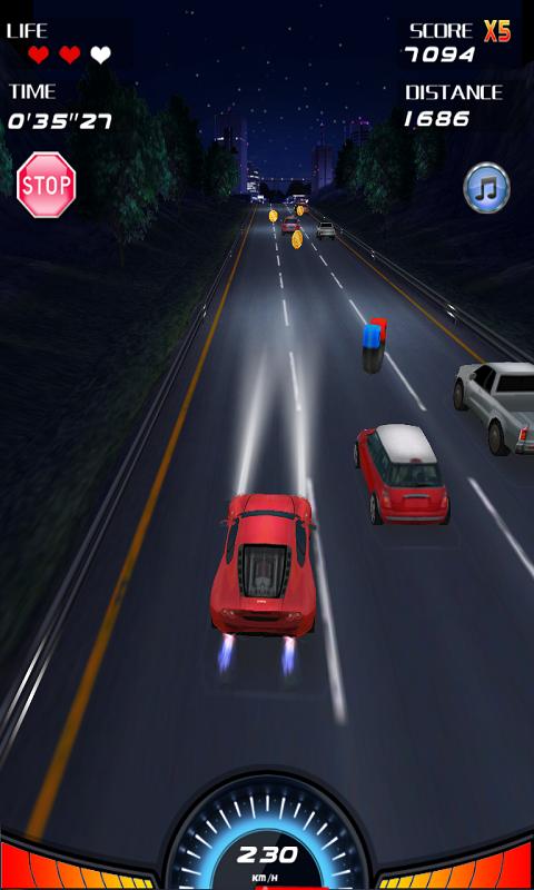 اسکرین شات 4 بازی Speed Night