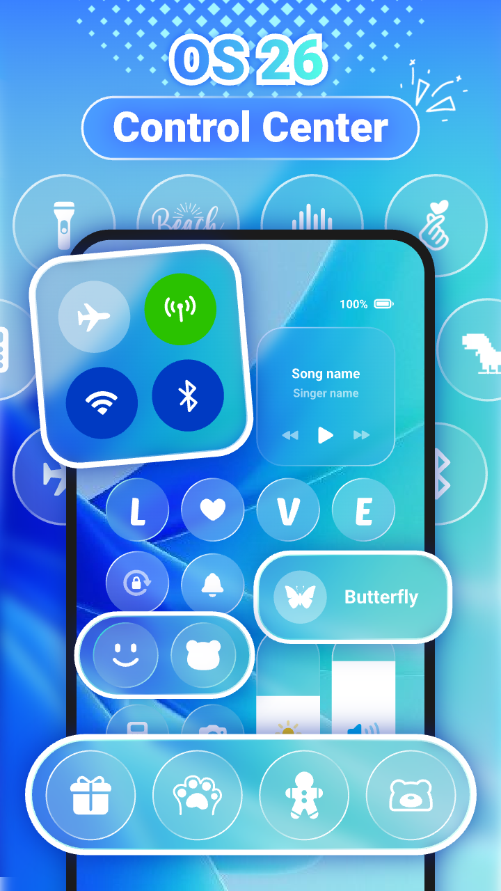 اسکرین شات 4 برنامه Themepack - App Icons, Widgets