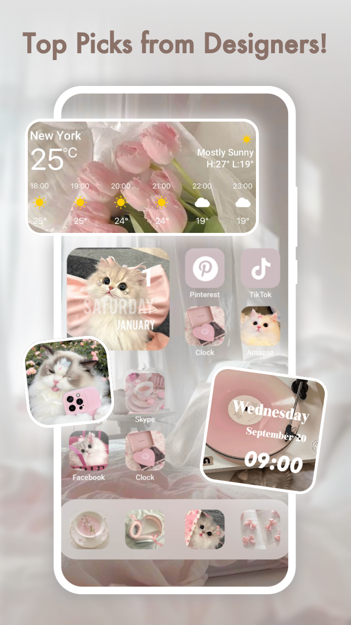 اسکرین شات برنامه Themepack - App Icons, Widgets 5
