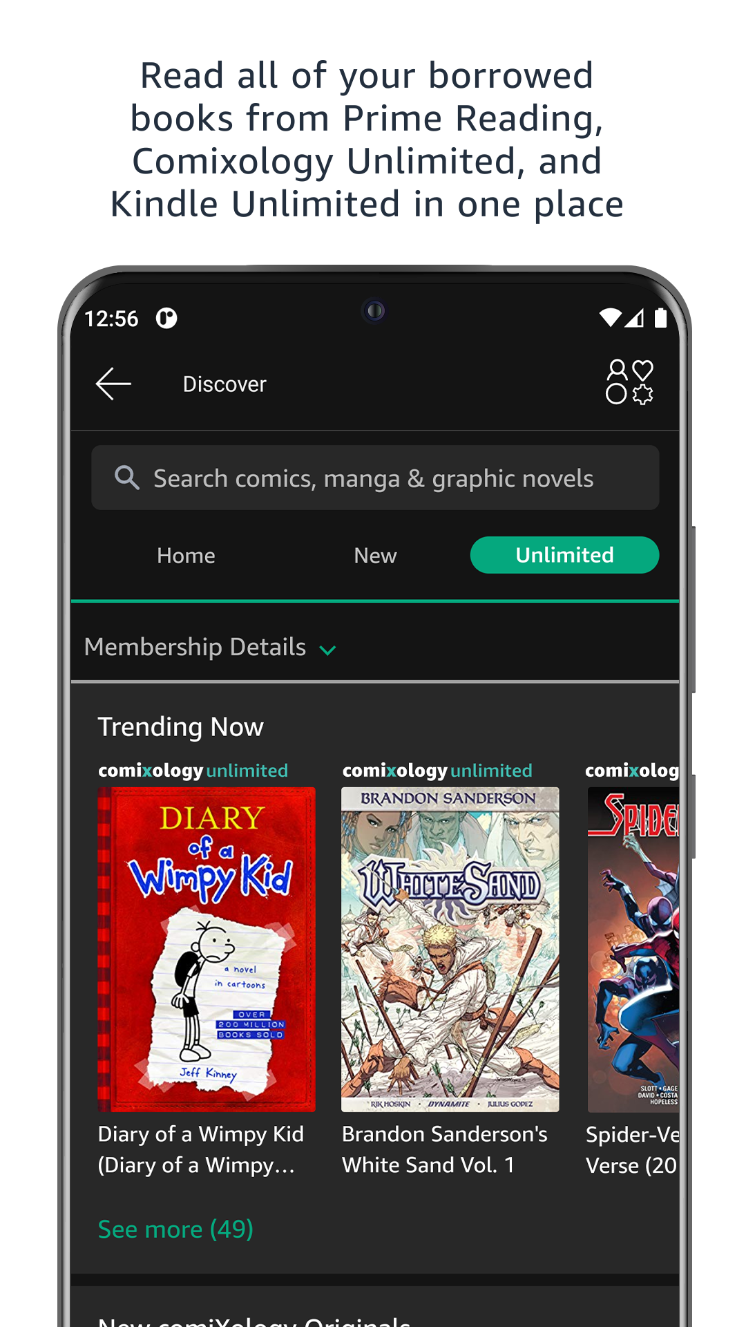 اسکرین شات 3 برنامه Comics & Manga by Comixology