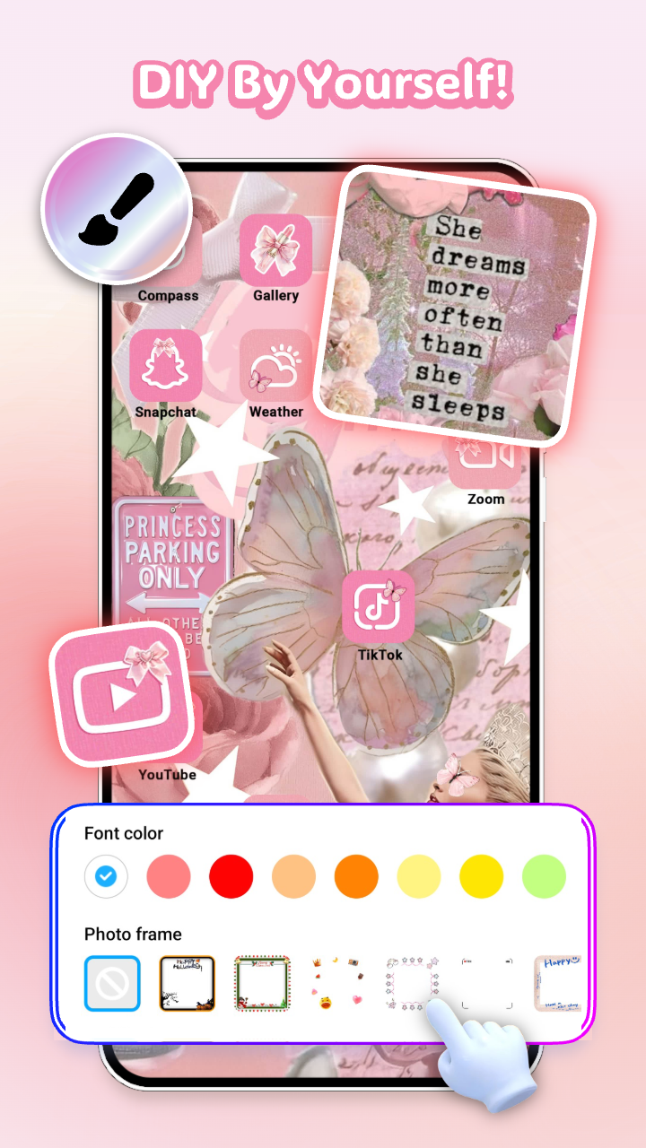 اسکرین شات 8 برنامه Themely - Icons & Widgets