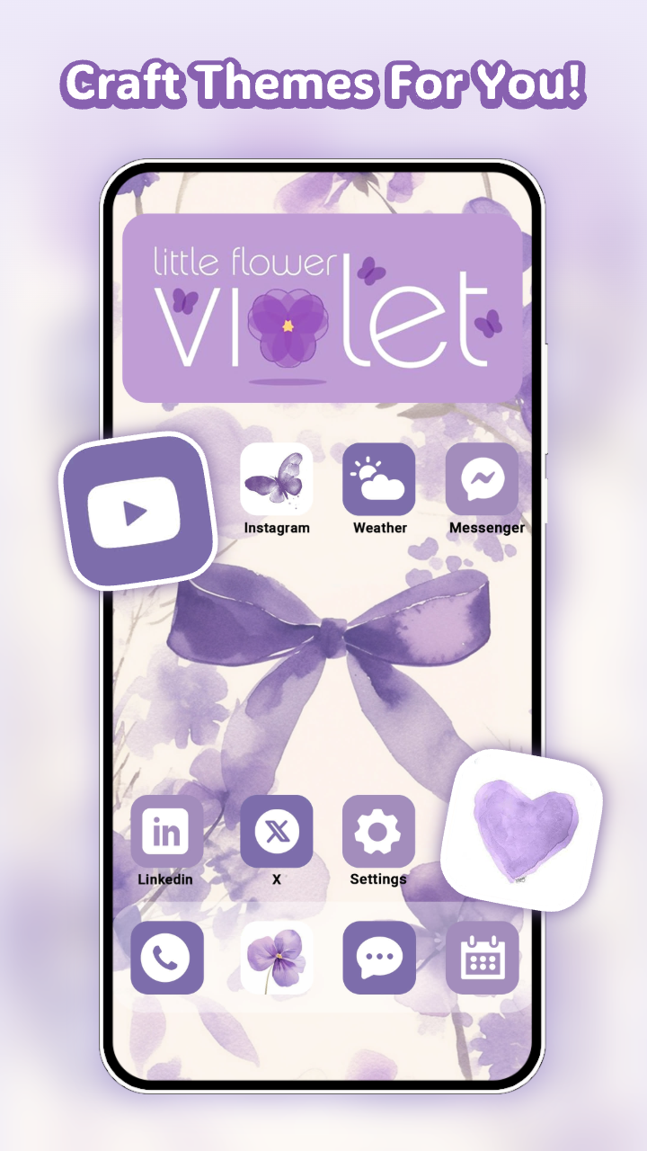 اسکرین شات 4 برنامه Themely - Icons & Widgets