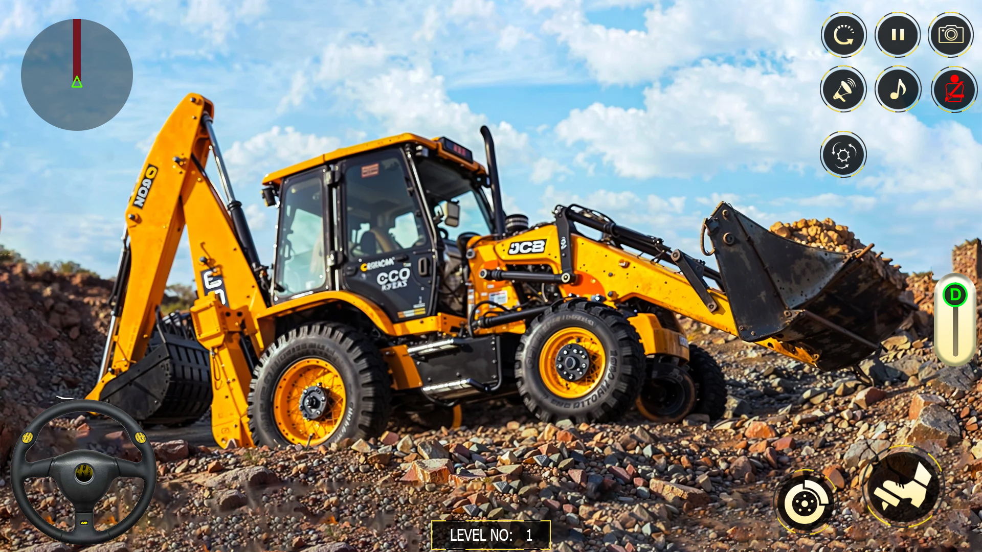 اسکرین شات 1 بازی Machine mining Excavator Games
