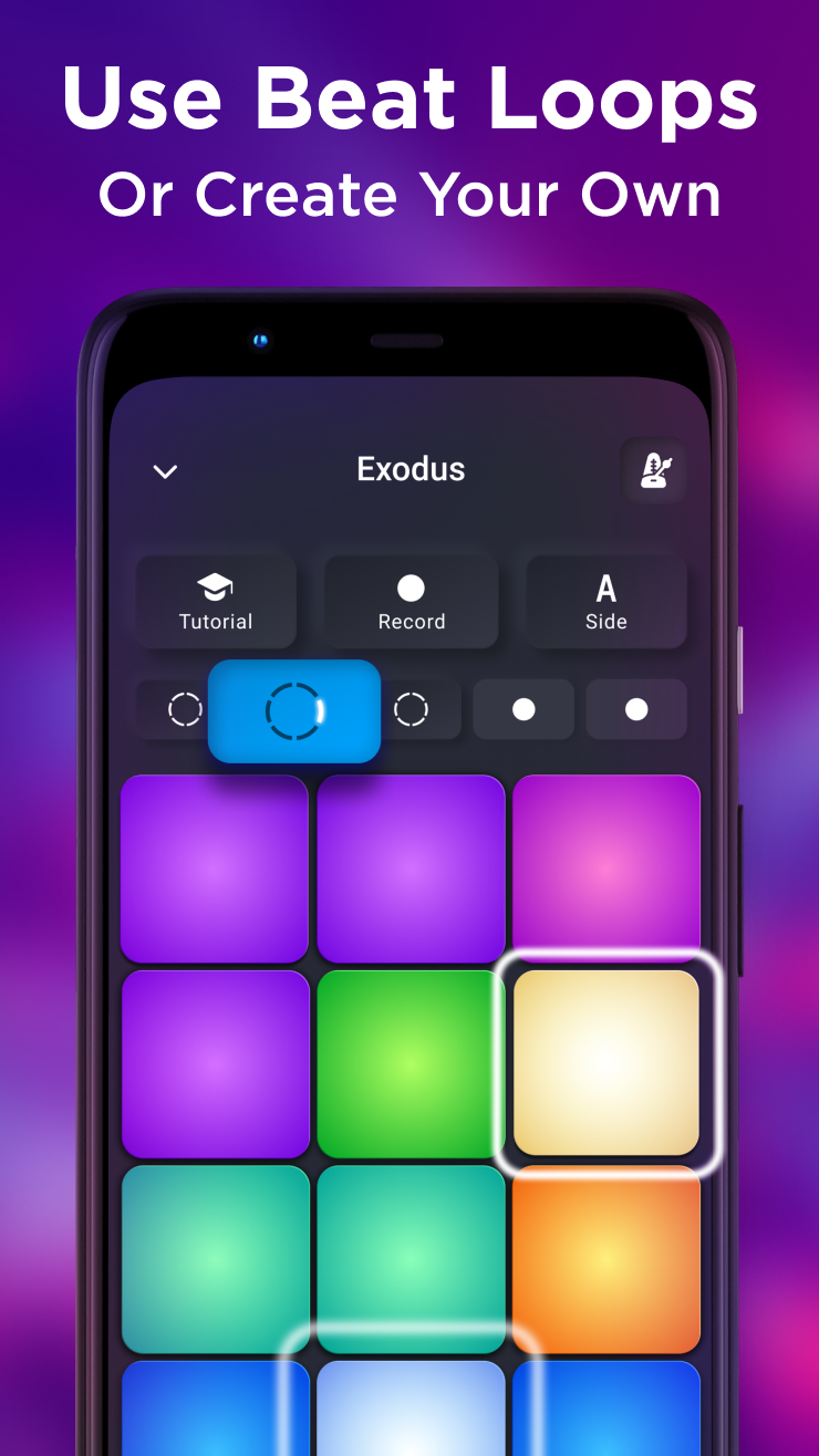 اسکرین شات 6 برنامه Drum Pad - Music & Beat Maker