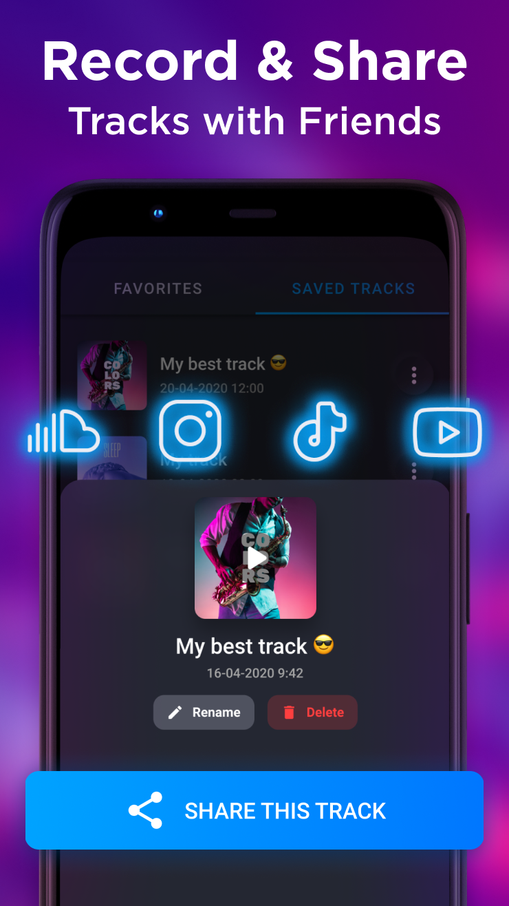 اسکرین شات 7 برنامه Drum Pad - Music & Beat Maker