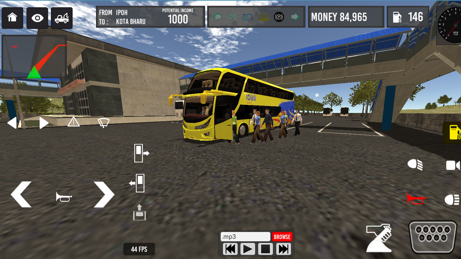 اسکرین شات بازی Malaysia Bus Simulator 5