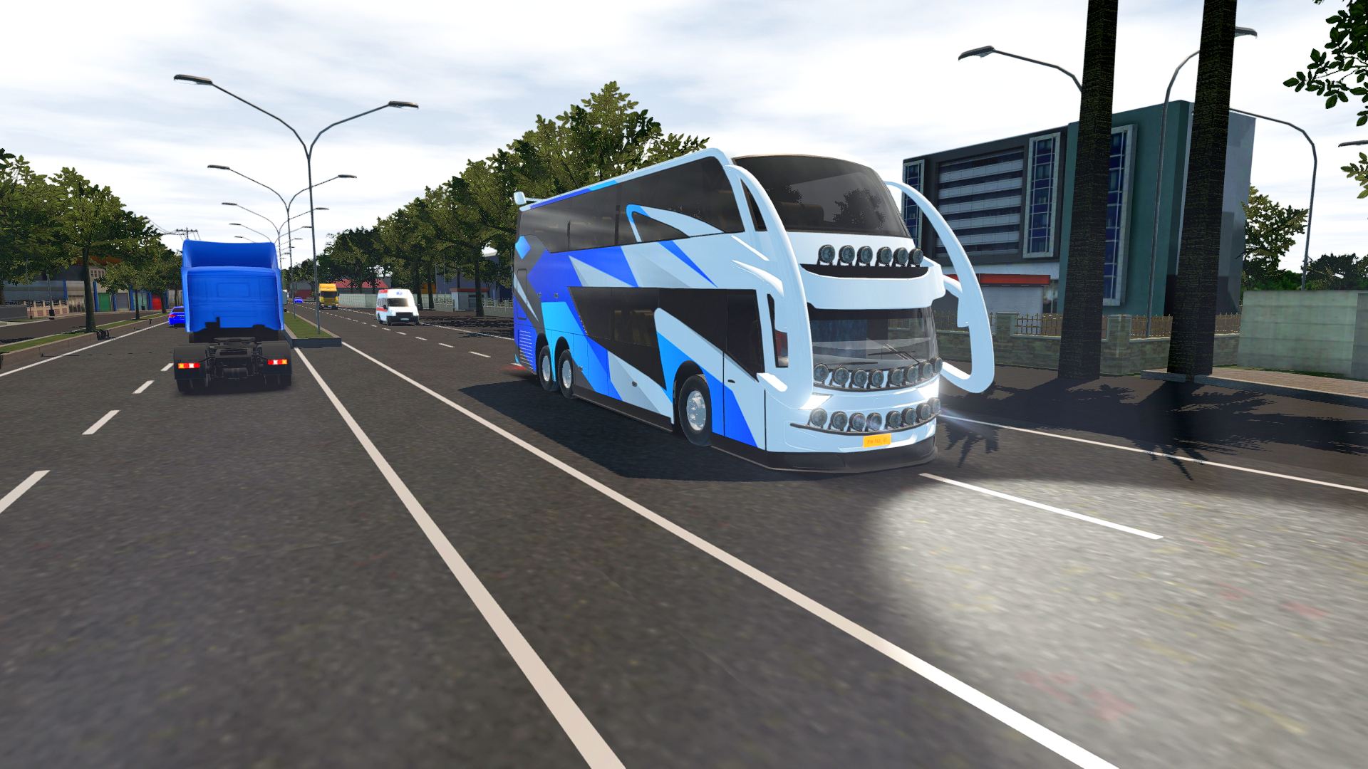 اسکرین شات 3 بازی Thailand Bus Simulator