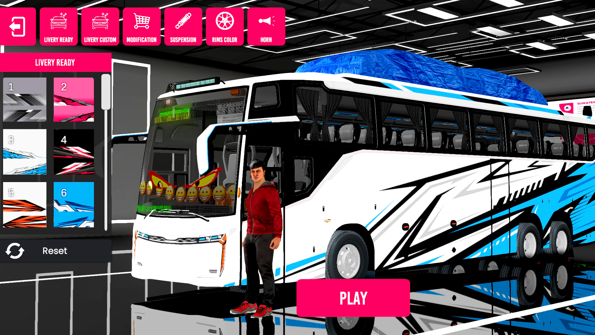 اسکرین شات 1 بازی IDBS Simulator Bus Sumatra