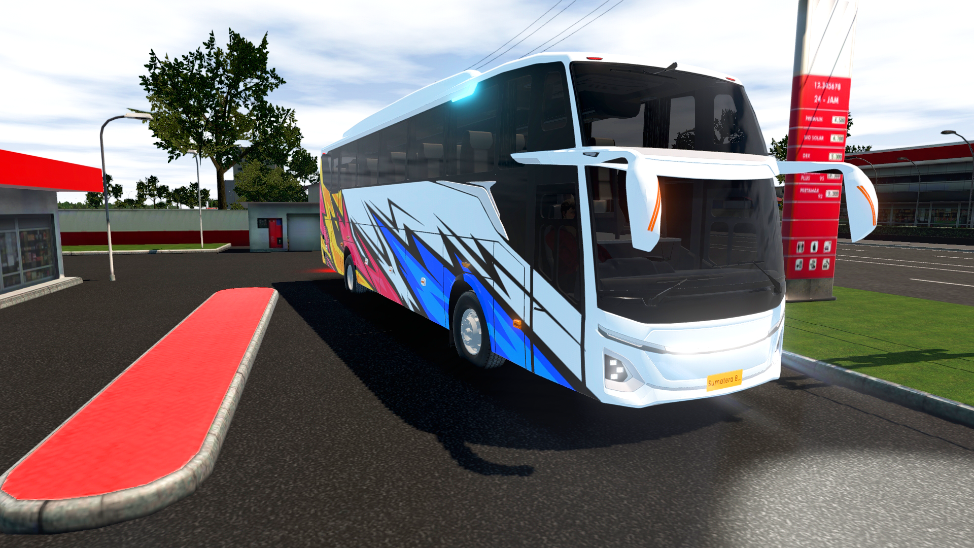 اسکرین شات 7 بازی IDBS Simulator Bus Sumatra