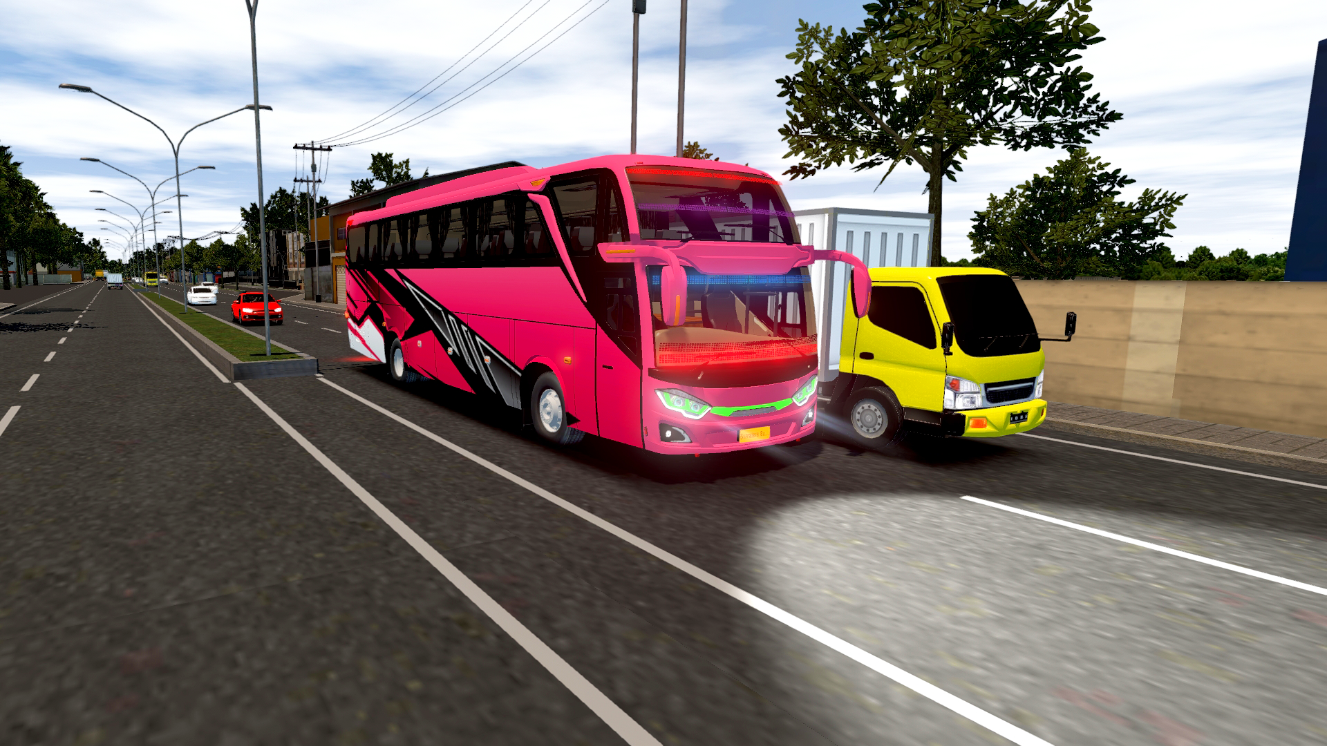 اسکرین شات 2 بازی IDBS Simulator Bus Sumatra