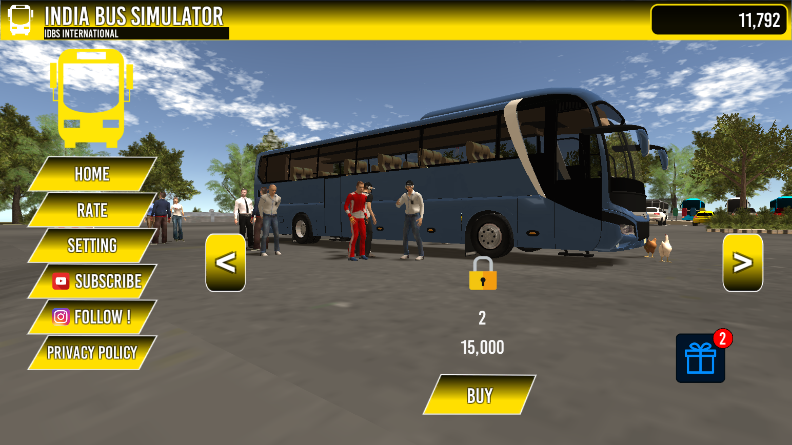 اسکرین شات 2 بازی INDIA BUS SIMULATOR