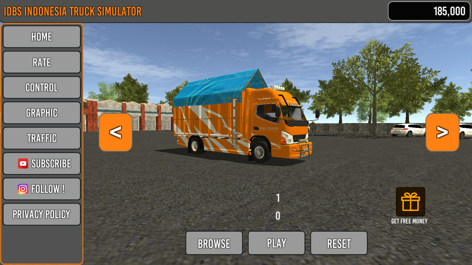 اسکرین شات بازی IDBS Indonesia Truck Simulator 1