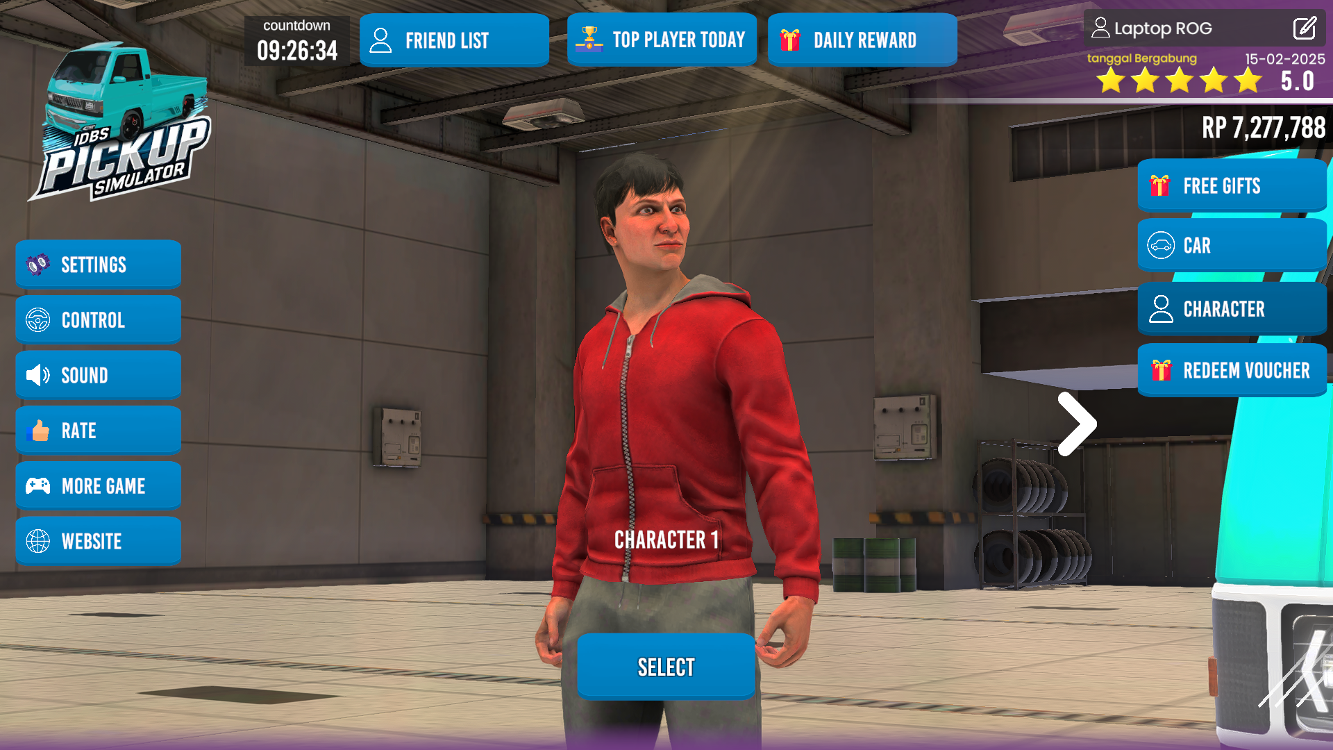 اسکرین شات 4 بازی IDBS Pickup Simulator